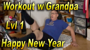 workout with grandpa